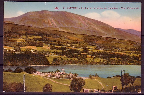 ISERE - Laffrey - Le Lac Et La Statue De Napoleon - Laffrey