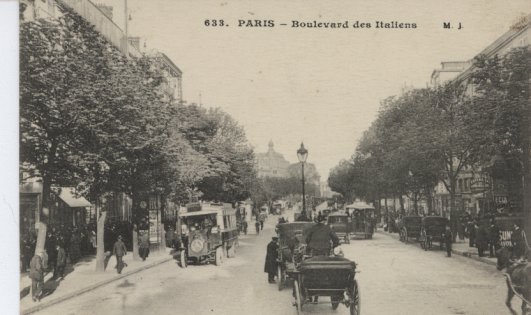 BOULEVARD Des Italiens - Paris (02)