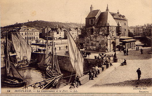 HONFLEUR   LA LIEUTENANCE  LE PORT - Honfleur