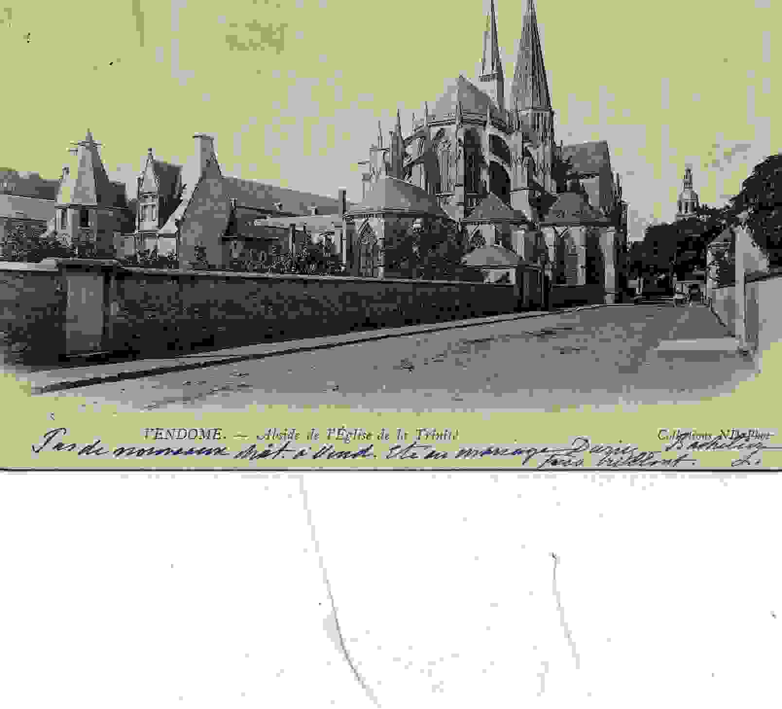 41 -VENDOME-  L´EGLISE De LA TRINITE -L-1904 -  4 Beaux Cachets- N°5 Nd - Vendome