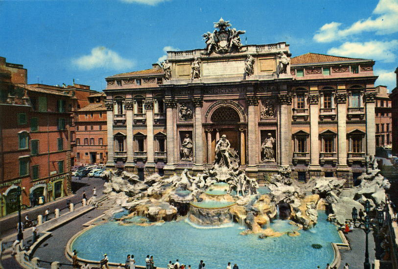 ROMA   -   Fontana Di Trevi - Fontana Di Trevi