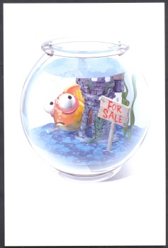 Goldfish In Bowl - House For Sale - Fish & Shellfish