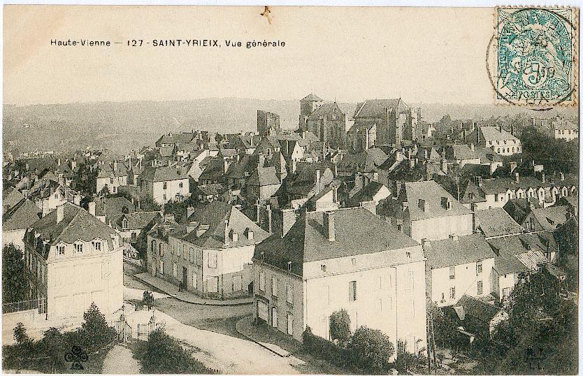 87 - SAINT-YRIEIX, Vue Générale. - Saint Yrieix La Perche