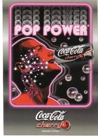 Cpm Pub Coca Cola Coke Cherry Pop Power - Postcards