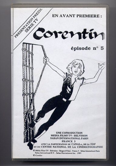 Série TV, "Corentin", épisode N° 5, 1993, VHS - TV-Reeksen En Programma's
