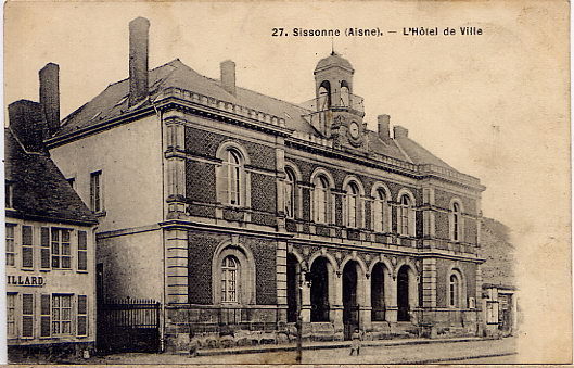 SISSONNE 1909  LA MAIRIE - Sissonne