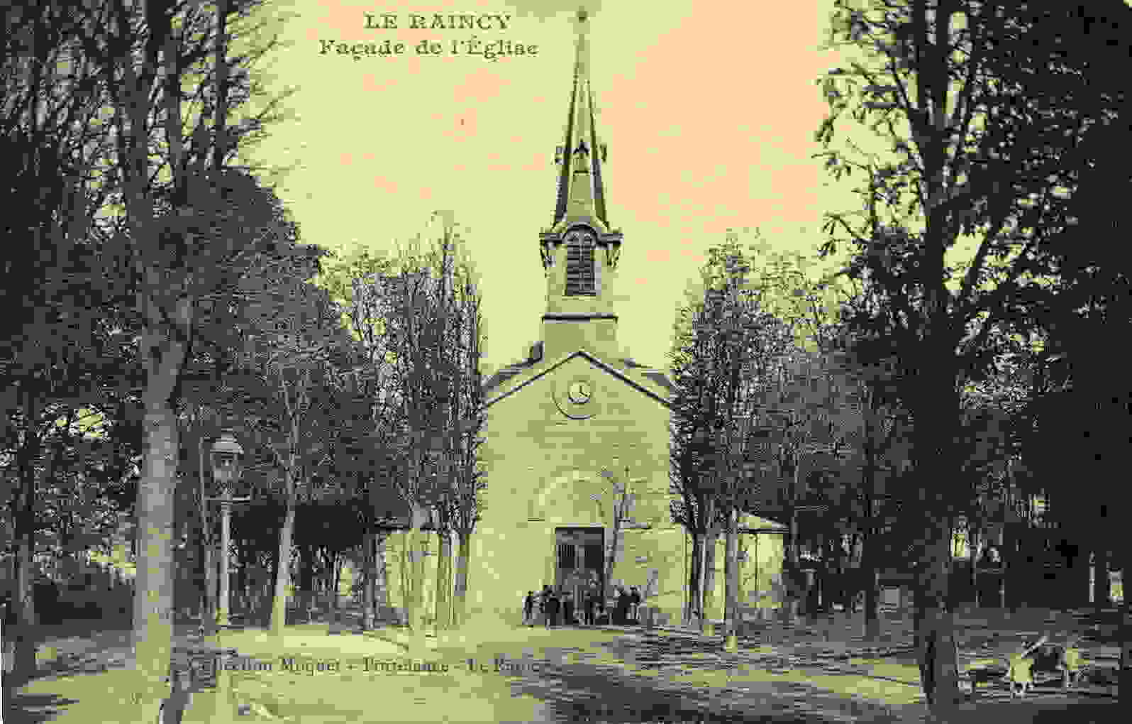 LE RAINCY - Façade De L'Eglise - Le Raincy