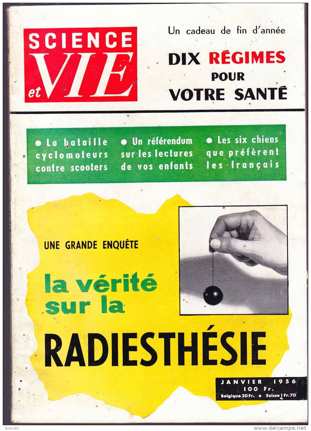 Science Et Vie  N° 460 - Janvier 1956 - Wissenschaft