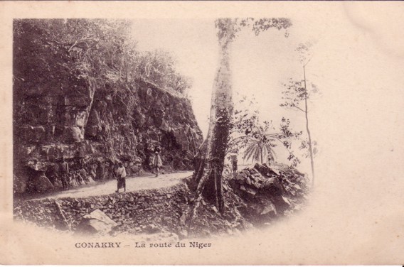 - GUINEE - CONAKRY - LA ROUTE DU NIGER - ILLUSTREE - French Guinea