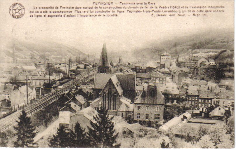 PEPINSTER  Panorama Vers La Gare - Pepinster