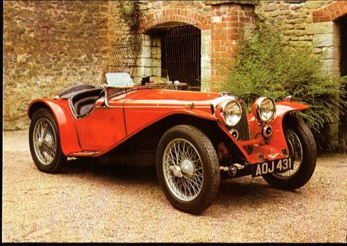 Motor Car - Riley Imp 1934 - Autres & Non Classés