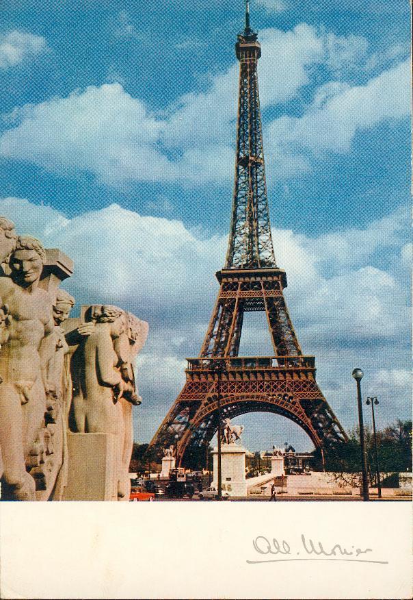 75 - Albert Monier: PARIS. La Tour Eiffel. - Monier