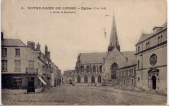 NOTRE DAME DE LIESSE  EGLISE  1907 - Hirson