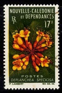 Nouvelle Calédonie-O (Y/T No, 321 - Flore) (o) - Used Stamps