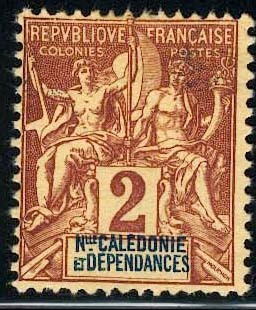 Nouvelle Calédonie (Y/T No,  42) [*] - Unused Stamps