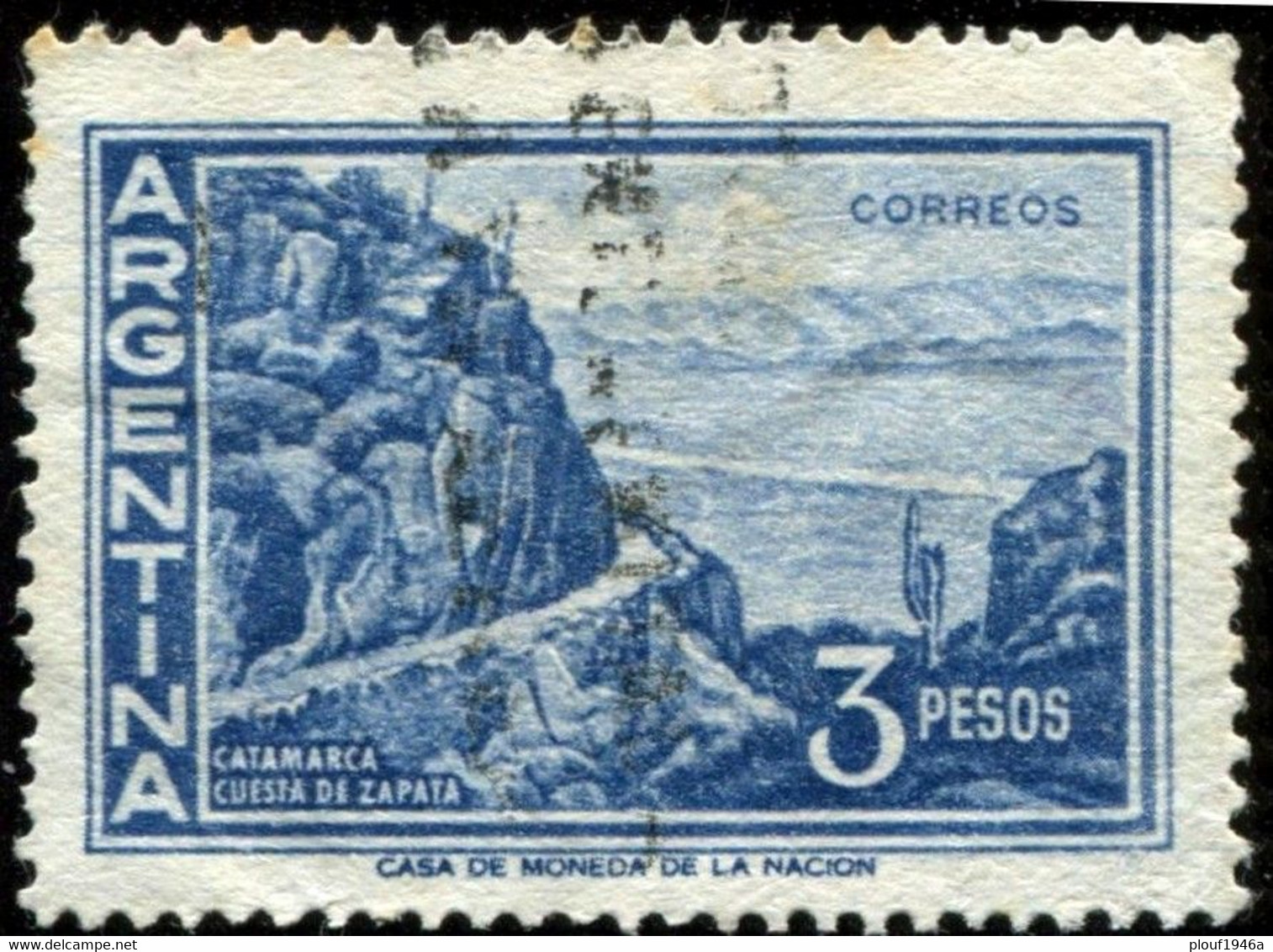 Pays :  43,1 (Argentine)      Yvert Et Tellier N° :    605 (o) - Oblitérés