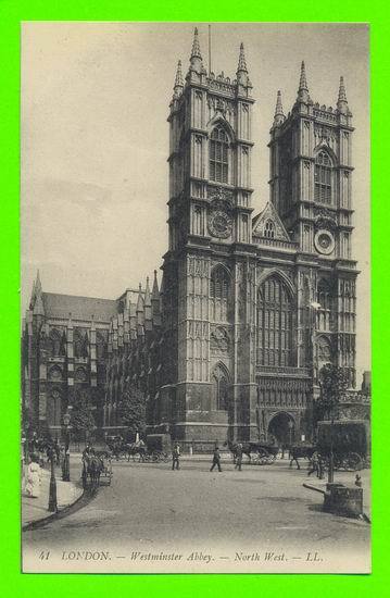 LONDON, UK - WESTMINSTER ABBEY - NORTH WEST - ANIMATED - - Westminster Abbey