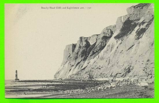 EASTBOURNE, SUSSEX - BEACHY HEAD CLIFFS AND LIGHTHOUSE 400 - - Eastbourne
