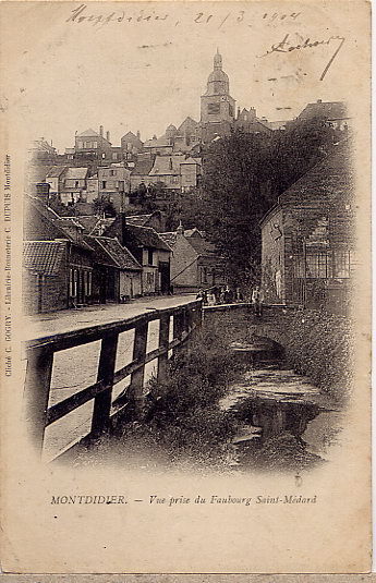 MONTDIDIER  1904  VUE - Montdidier