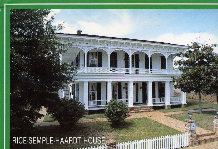 RICE-SEMPLE-HAARDT HOUSE Montgomery, Alabama - Montgomery