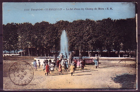 ISERE - St Marcellin - Le Jet D'eau Du Champ De Mars - Saint-Marcellin