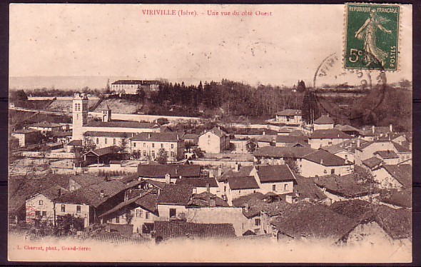 ISERE - Viriville - Une Vue Du Cote Ouest - Viriville