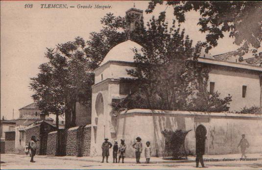 Carte Postale Ancienne De TLEMCEN : Grande Mosquée. - Tlemcen