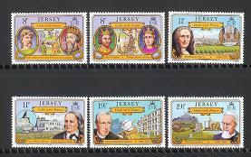 JERSEY 1982 MNH Stamp(s) Jersey-France 282-287 #4257 - Jersey