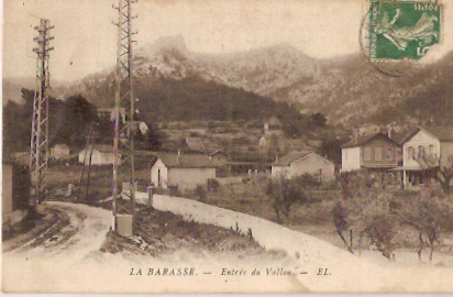 13/ MARSEILLE - / La BARASSE -/  Entrée Du Vallon-  Beau Plan - Saint Marcel, La Barasse, St Menet