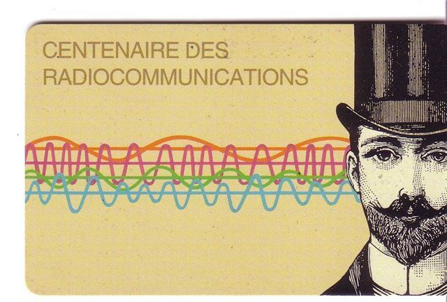 Luxembourg Old Issue - RADIO Station -  Radiodiffusion - Media - On Back Side G.Marconi - TS 10 - 07.96 - Lussemburgo