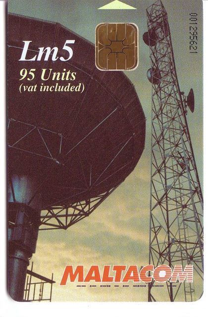 RADIO Station -  Radiodiffusion - Antenne - Media - Malta Limited Card Lm 5 - Malte