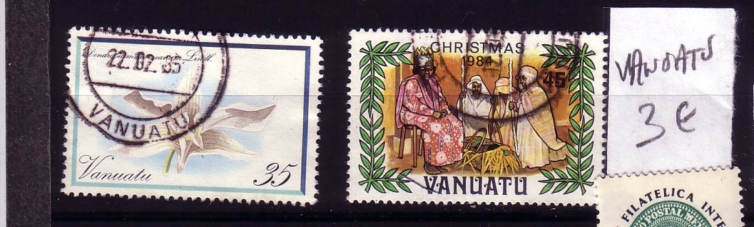 STAMP TIMBRE OCEANIE VANUATU  POSTE AERIENNE  LOT EN  Ob - Vanuatu (1980-...)