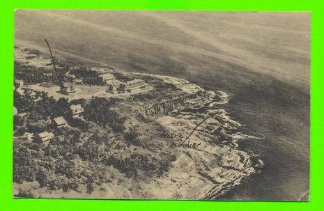 OGUNQUIT, ME - AERIAL VIEW THE CLIFF HOUSE AND BALD HEAD CLIFF - TRAVEL IN 1951 - - Autres & Non Classés