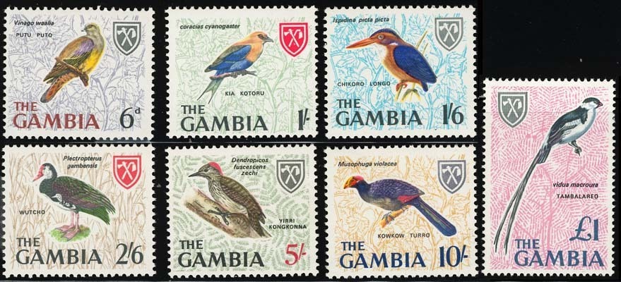 Gambie (Scott No. 221-27) ** - Gambia (1965-...)