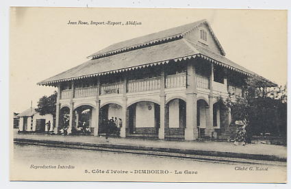 DIMBOKRO : La Gare - Côte-d'Ivoire