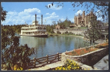 Walt Disney World - Cruising The Rivers Of America - Paddle Steamer - Disneyworld