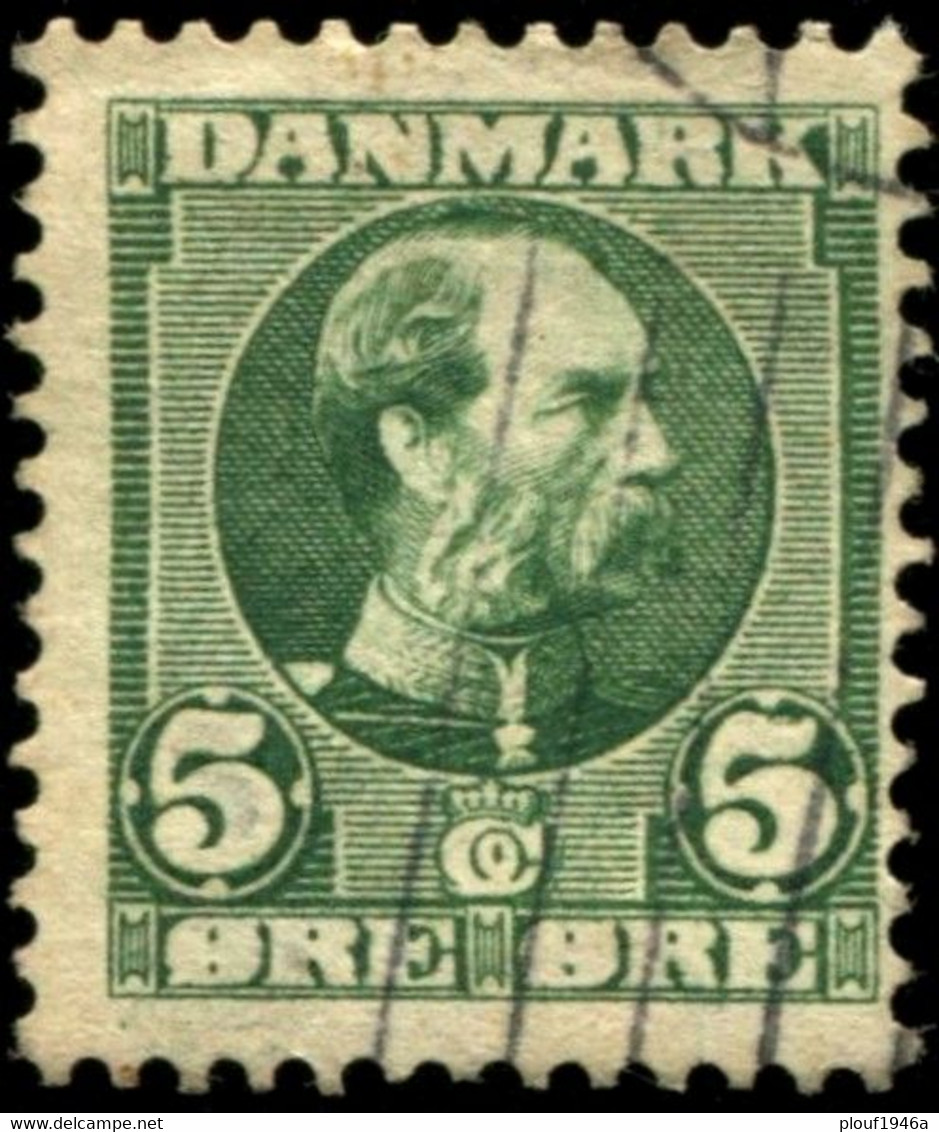 Pays : 149,01 (Danemark)   Yvert Et Tellier N° :   53 (o) Dent 12¾ - Used Stamps
