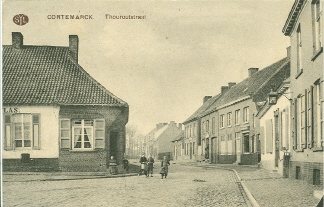 Cortemarck - Thouroutstraat - Kortemark