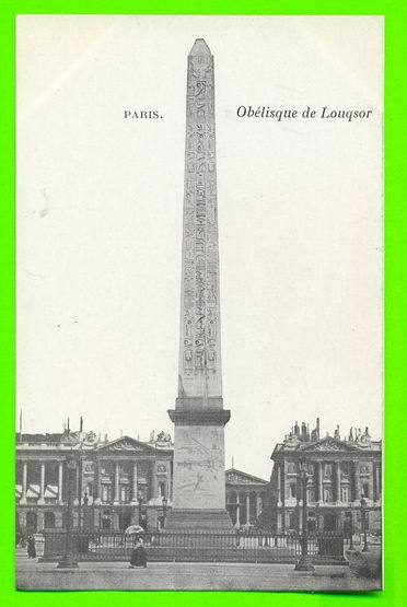 PARIS - OBÉLISQUE DE LOUQSOR - ANIMÉE - Reproduction - - Other Monuments