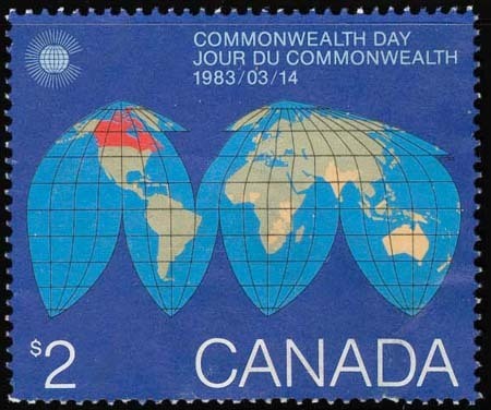 Canada (Scott No. 977 - Jour Du [Commenwealt] Day) (o) - Gebraucht