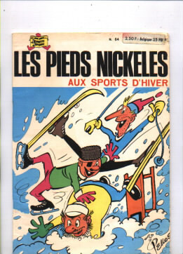 N°64 Les Pieds Nickelés Aux Sports D'hiver - Pieds Nickelés, Les