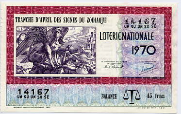 Billet Entier De Loterie Nationale - Billetes De Lotería