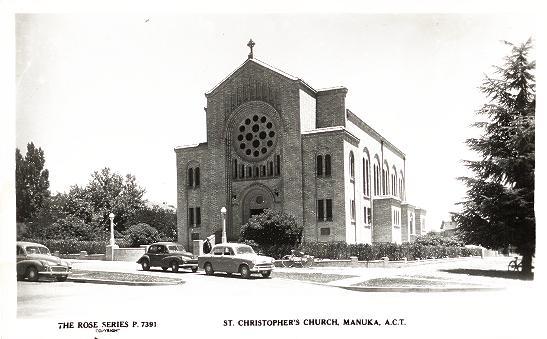 St Christopher's Church, Manuka, ACT, Australia - Real Photo - Altri & Non Classificati