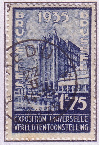 BELGIE BELGIQUE COB 389 REDU Relais - Used Stamps