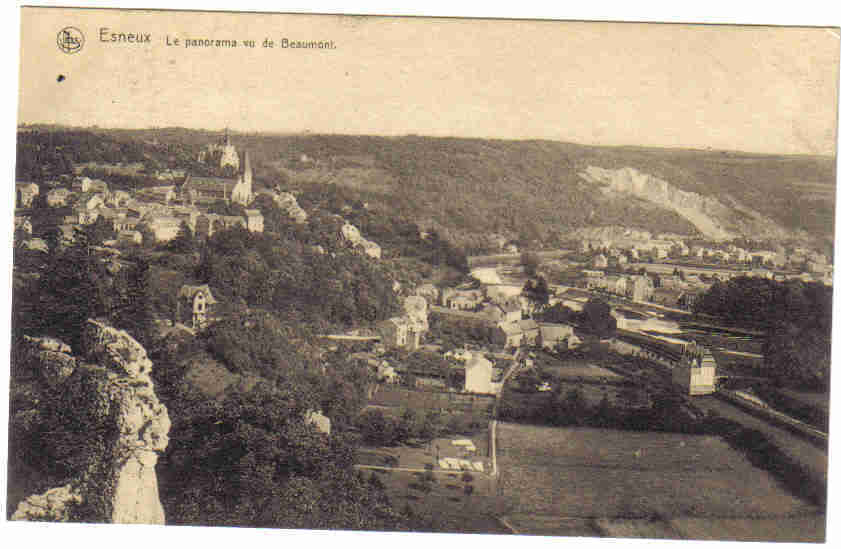 Esneux Panorama Vu De Beaumont - Esneux