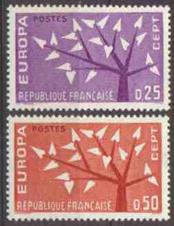 CEPT / Europa 1962 France N° 1358 Et 1359 ** - 1962