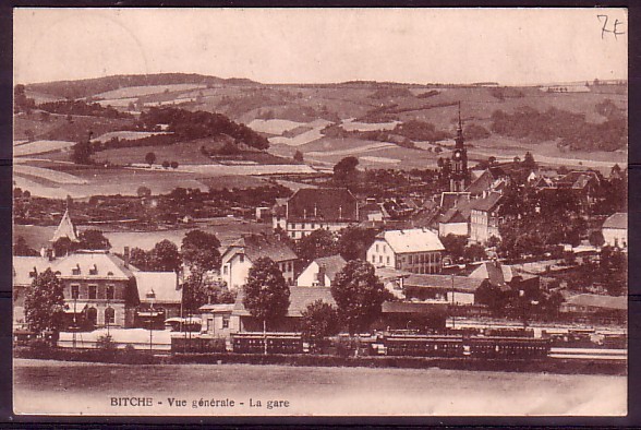 MOSELLE - Bitche - Vue Generale - La Gare - Bitche