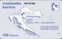 Croatia - Croazia - Croatie - Kroatien - Old Issue MOBITEL ( Woman + Man ) - Kroatien