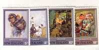 New Zealand Nouvelle-Zelande 1973 Yvertn° 590-93 *** MNH Cote 6,50 € Peintures Frances Hodgkins - Unused Stamps
