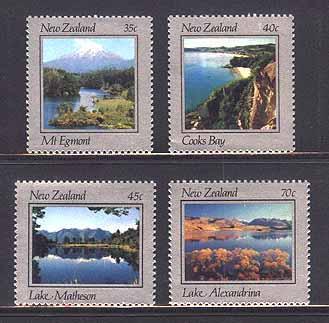 New Zealand Nouvelle-Zelande 1983 Yvertn° 844-47 *** MNH Cote 4,50 € Paysages - Ungebraucht